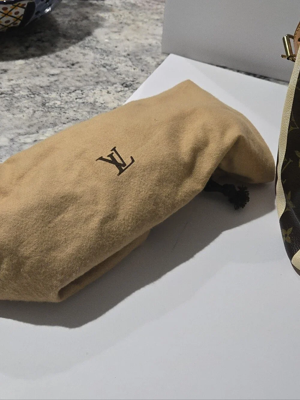 Louis Vuitton Limited Edition Rayures Petit Noe  Bucket Drawstring Shoulderbag